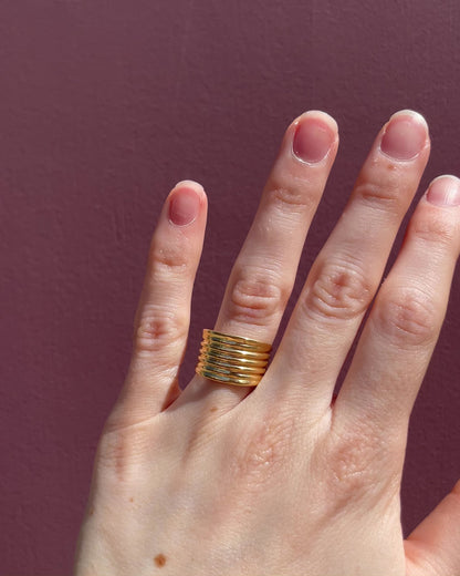 Bague Jonc Or 18 Carats &quot;Mélania&quot;