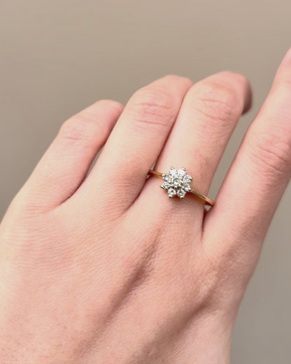 Bague Marguerite Diamants 0.50 carat "Aria"