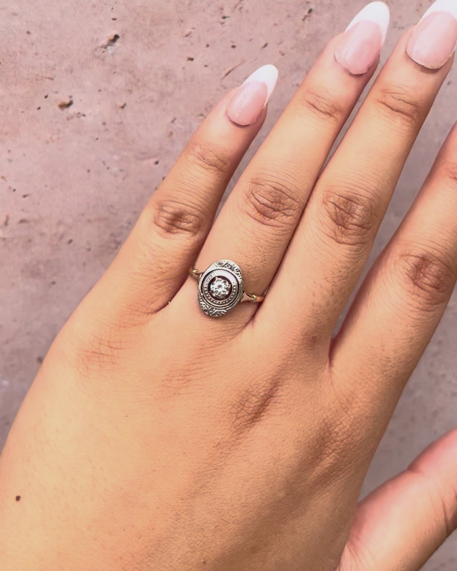 Art Deco Diamond Ring "Fanny"