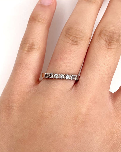 Demi-Alliance Diamants 0.49 carat "Lola"