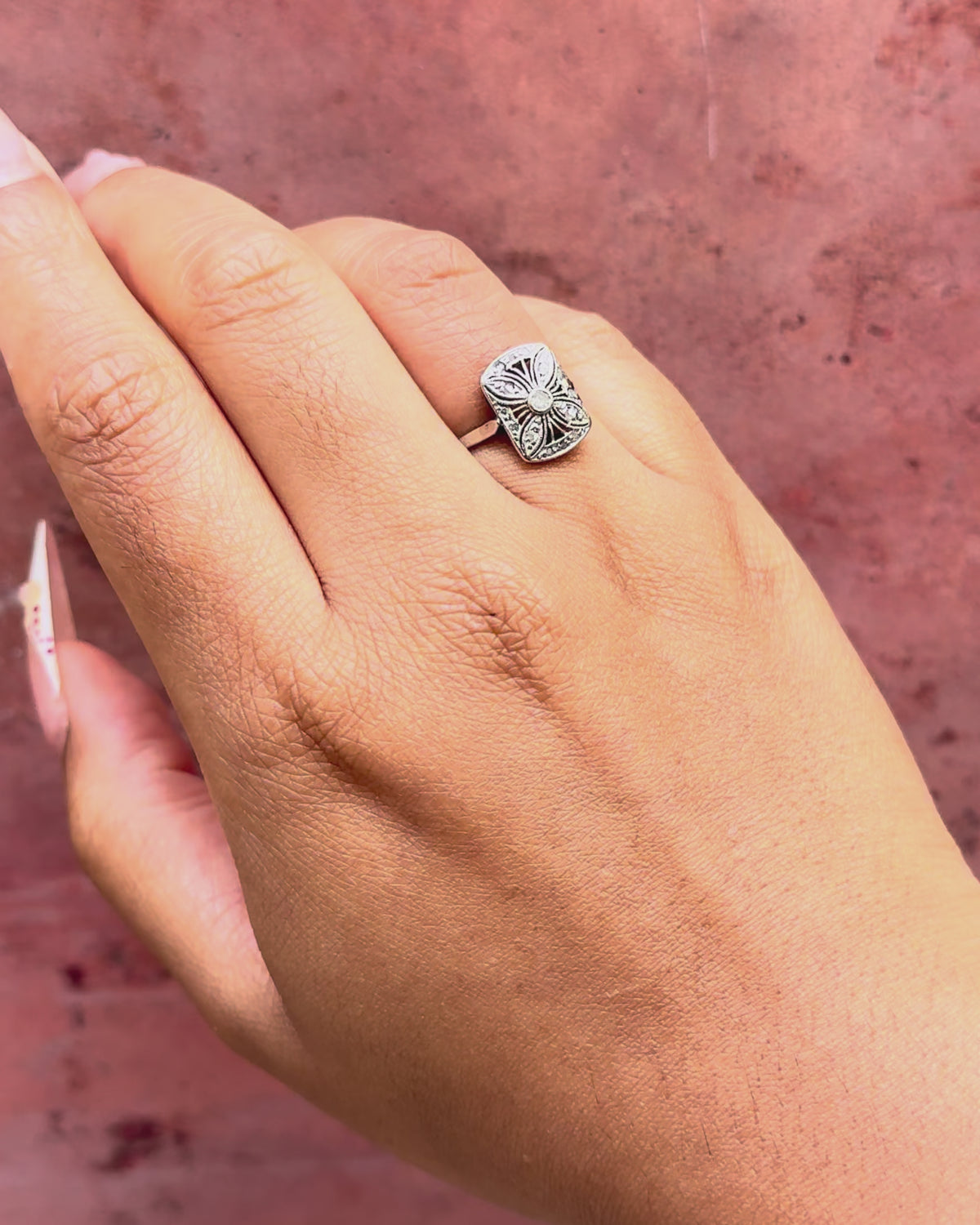 Art Deco Diamond Ring "Perinne"