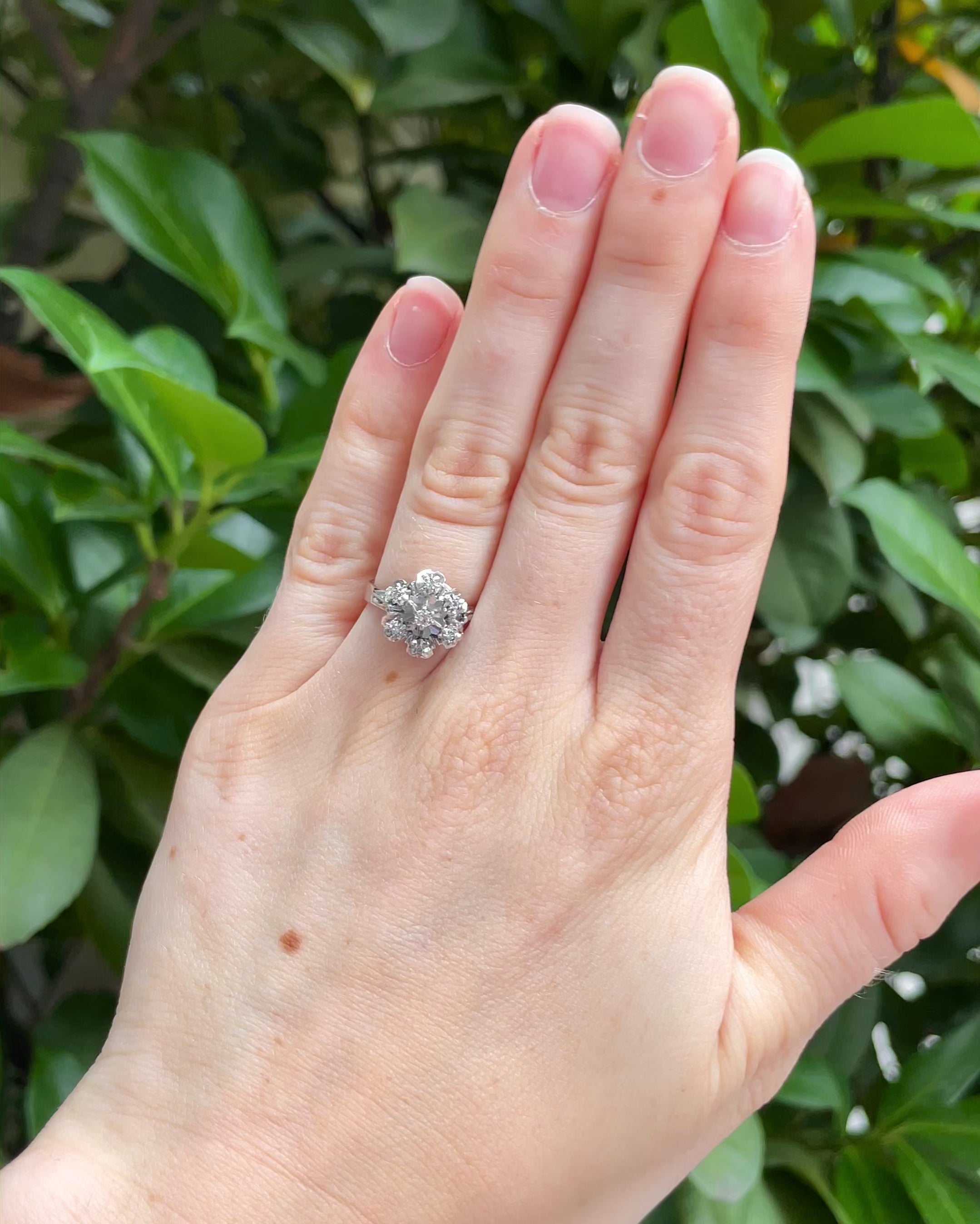 Bague Marguerite Diamants "Ysia"