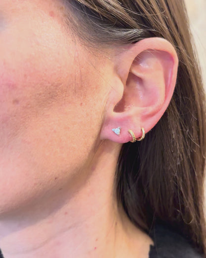 Diamond Stud Earrings 0.24 carat "Amayel"