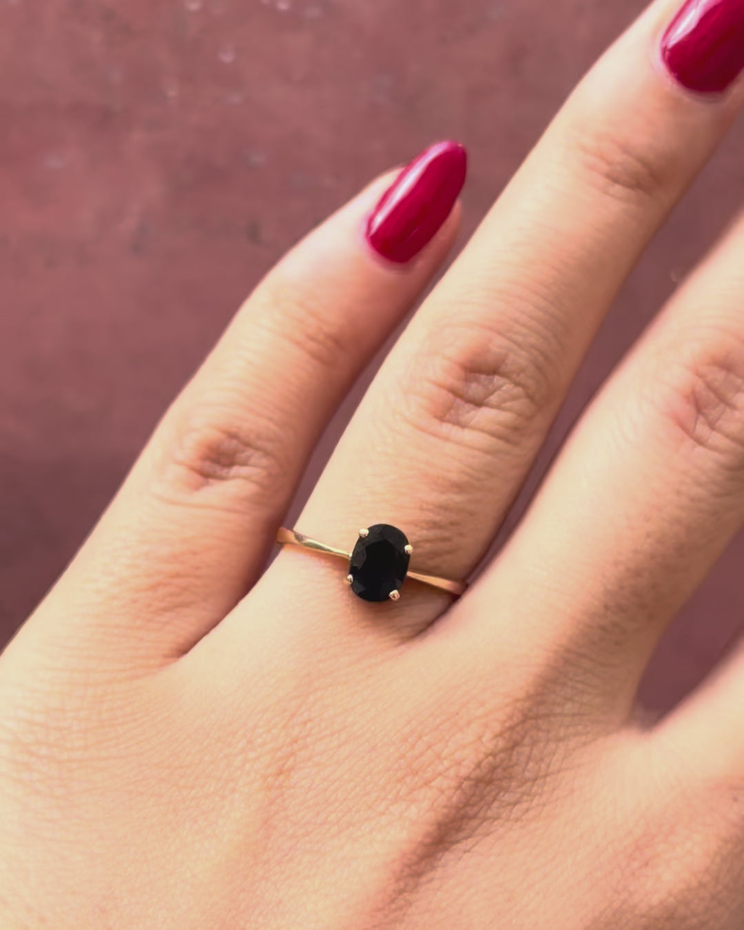 Bague Solitaire Saphir 1.12 carat "Antoine"