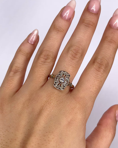 Bague Art-Déco Diamants "Tyla"