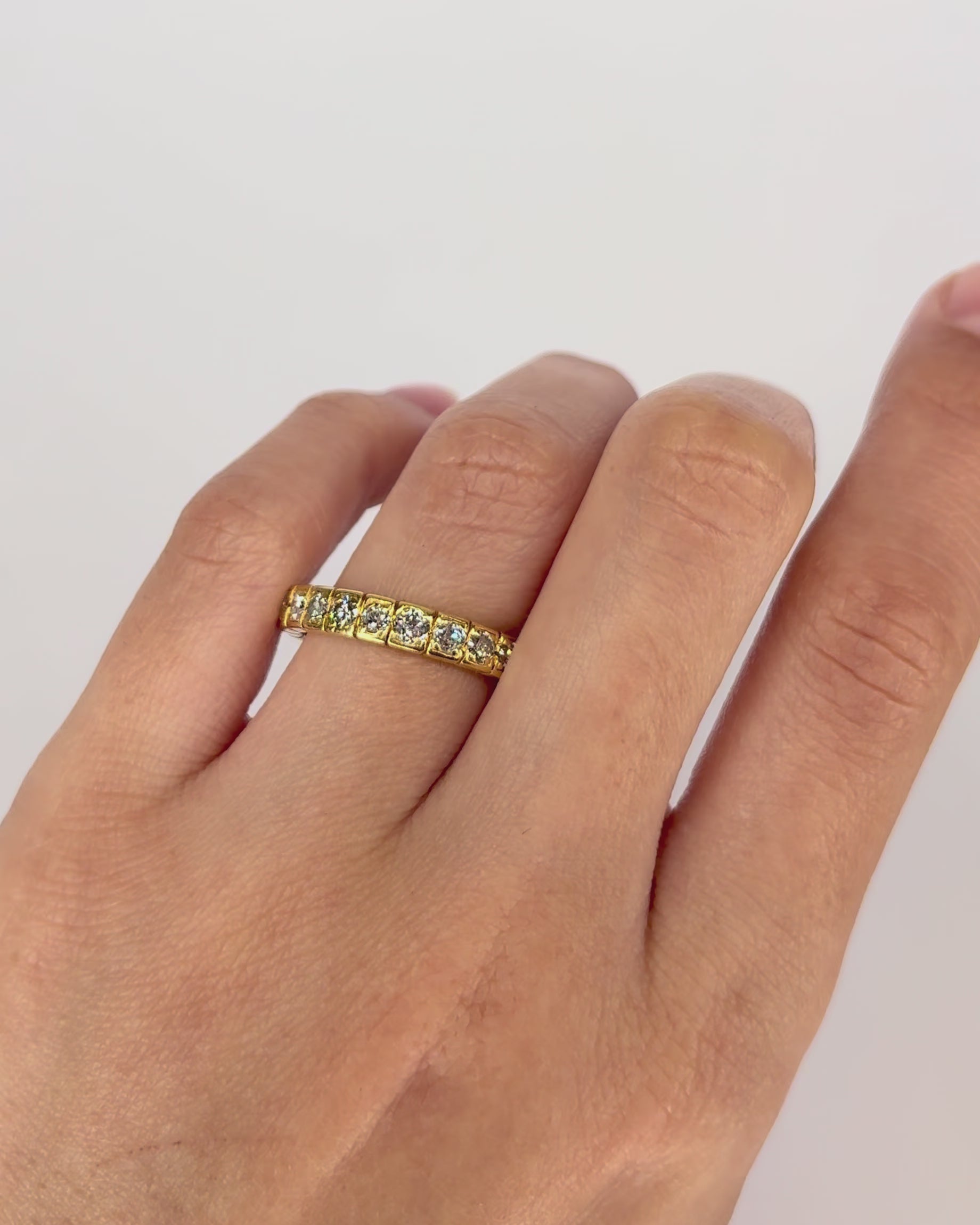 Alliance Américaine 4.72g &amp; Diamants 1.10 carat "Carie"