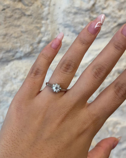 Bague Solitaire Diamant 0.50 carat &quot;Olea&quot;