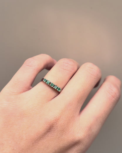 Half-alliance 5 Emeralds &quot;Georgia&quot;