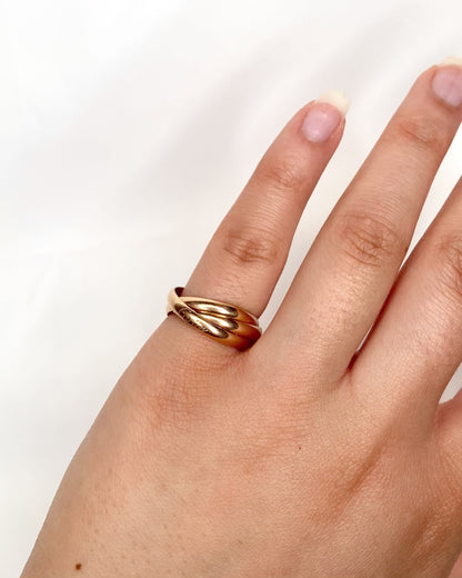 Cartier Yellow Gold "Trinity" Ring