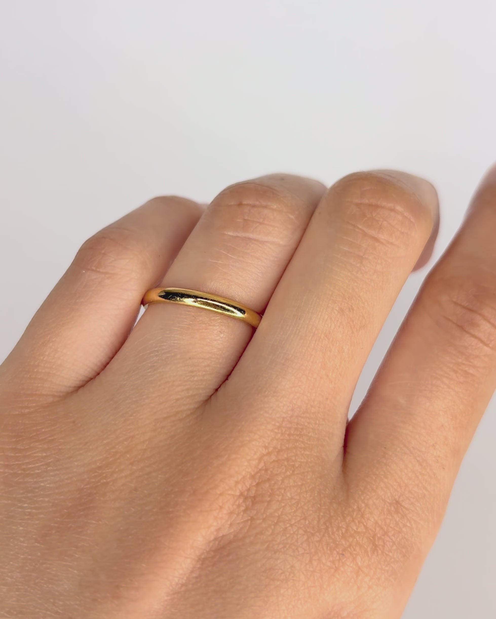 Alliance Or Jaune 18 carats "Léa"