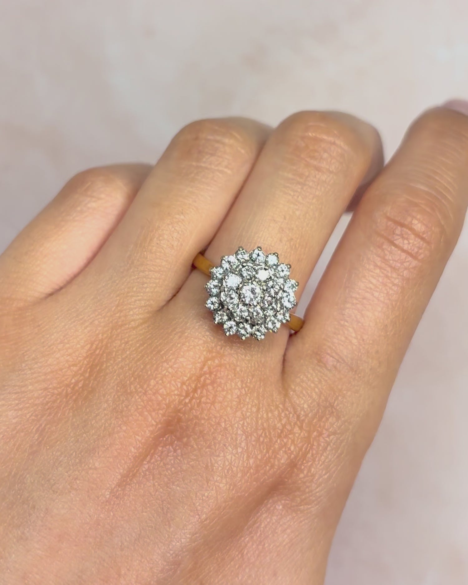Anillo Marguerite Diamantes 1.11 quilates "Ombeline"
