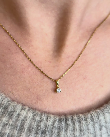 Colgante Diamante 0.10 quilates &quot;Yuna&quot;