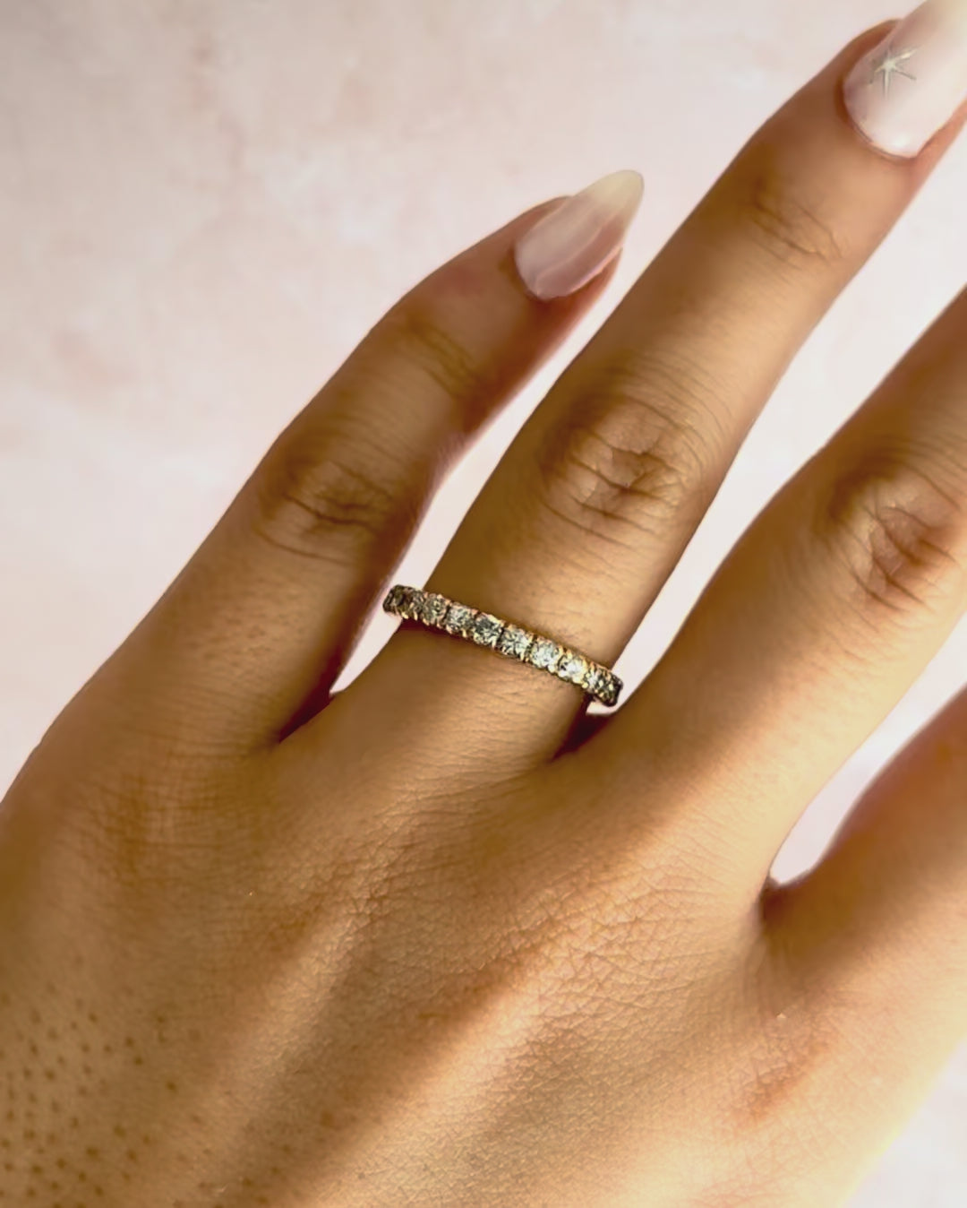 Demi-Alliance Diamants 1.05 carat "Garance"