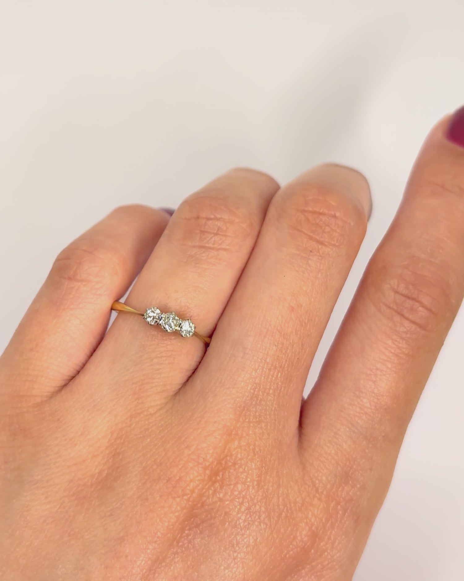 Anillo Trilogía Diamantes "Fiona"