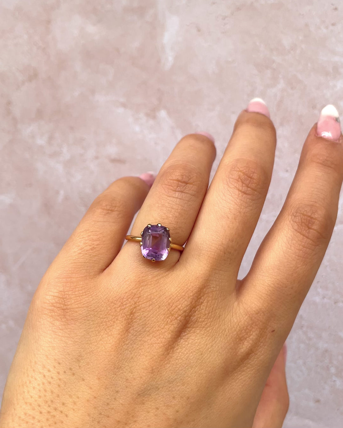 Bague Cocktail Améthyste 2.80 carats "Suzanne"