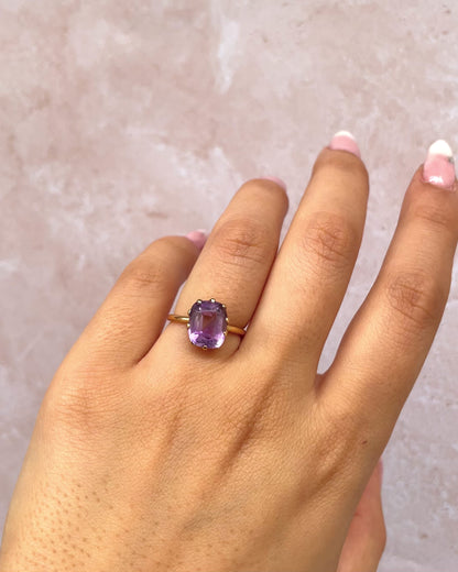 Amethyst Cocktail Ring 2.80 carats "Suzanne"