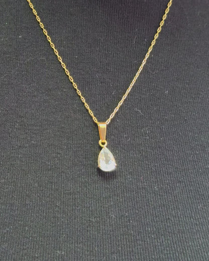 Pendentif Aigue-Marine 1.90 carat "Léon"