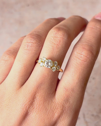 Anillo Rivière Diamantes 0,98 quilates "Célestine"