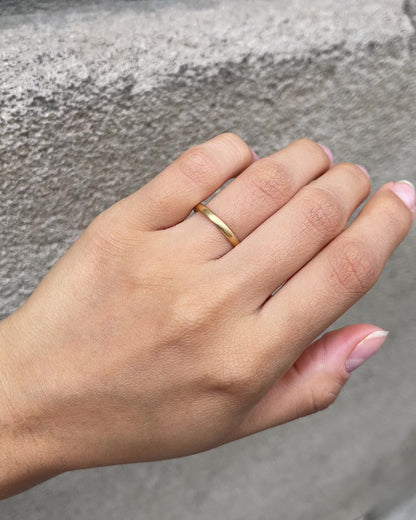 Alliance Or Jaune 18 carats &quot;Yolan&quot;