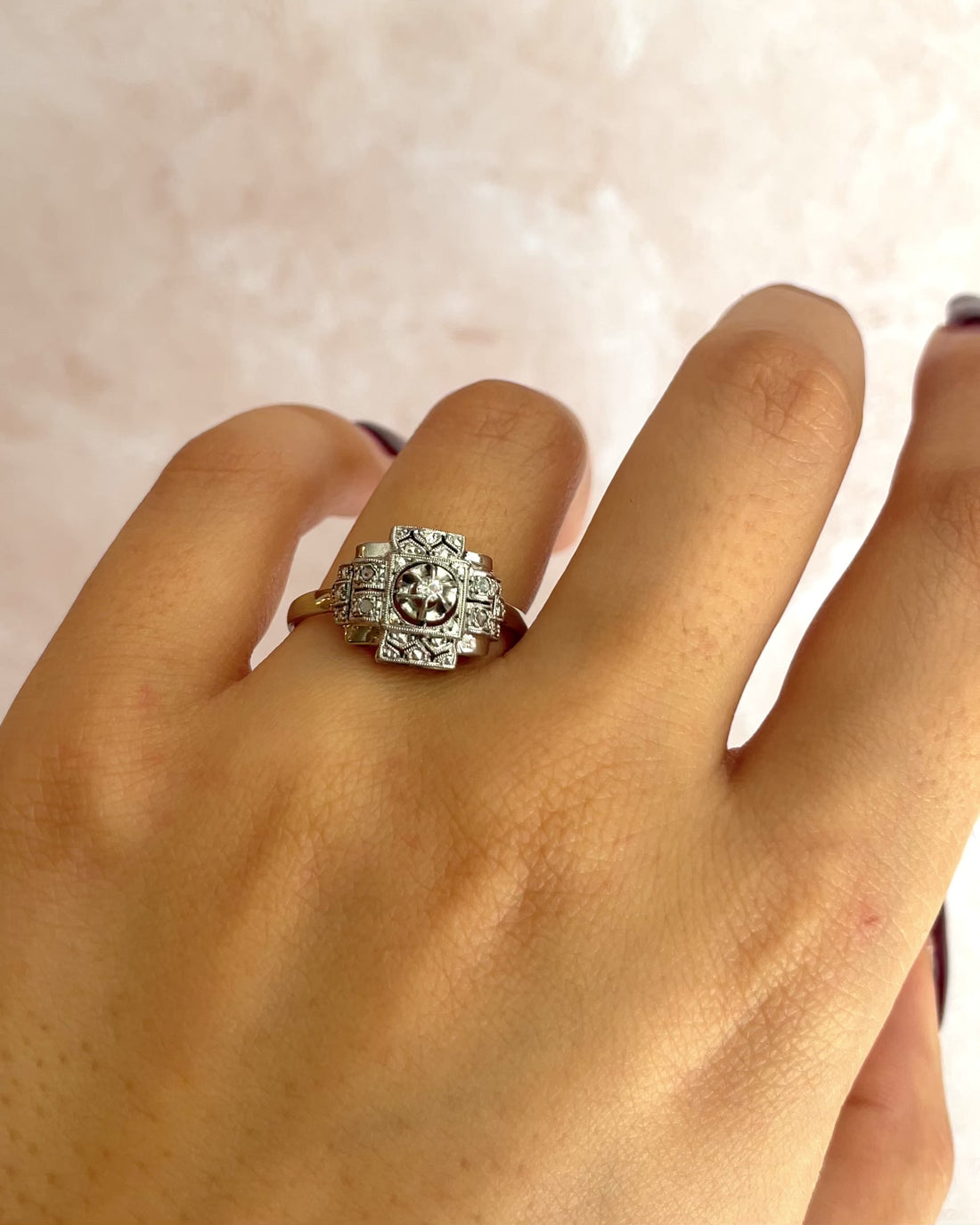 Art Deco Diamond Ring "Emma"