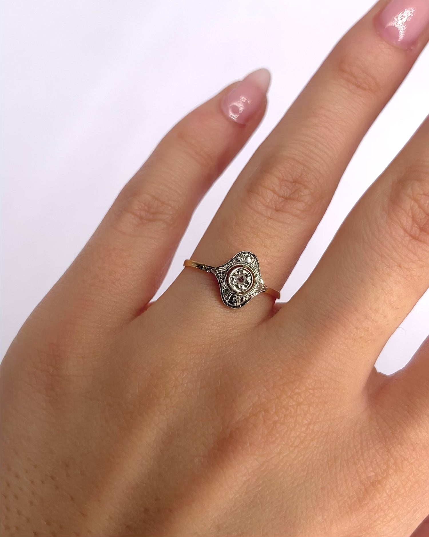 Art Deco Diamond Ring "Maude"