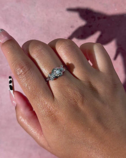 Bague Art-Déco Diamants "Coraline"