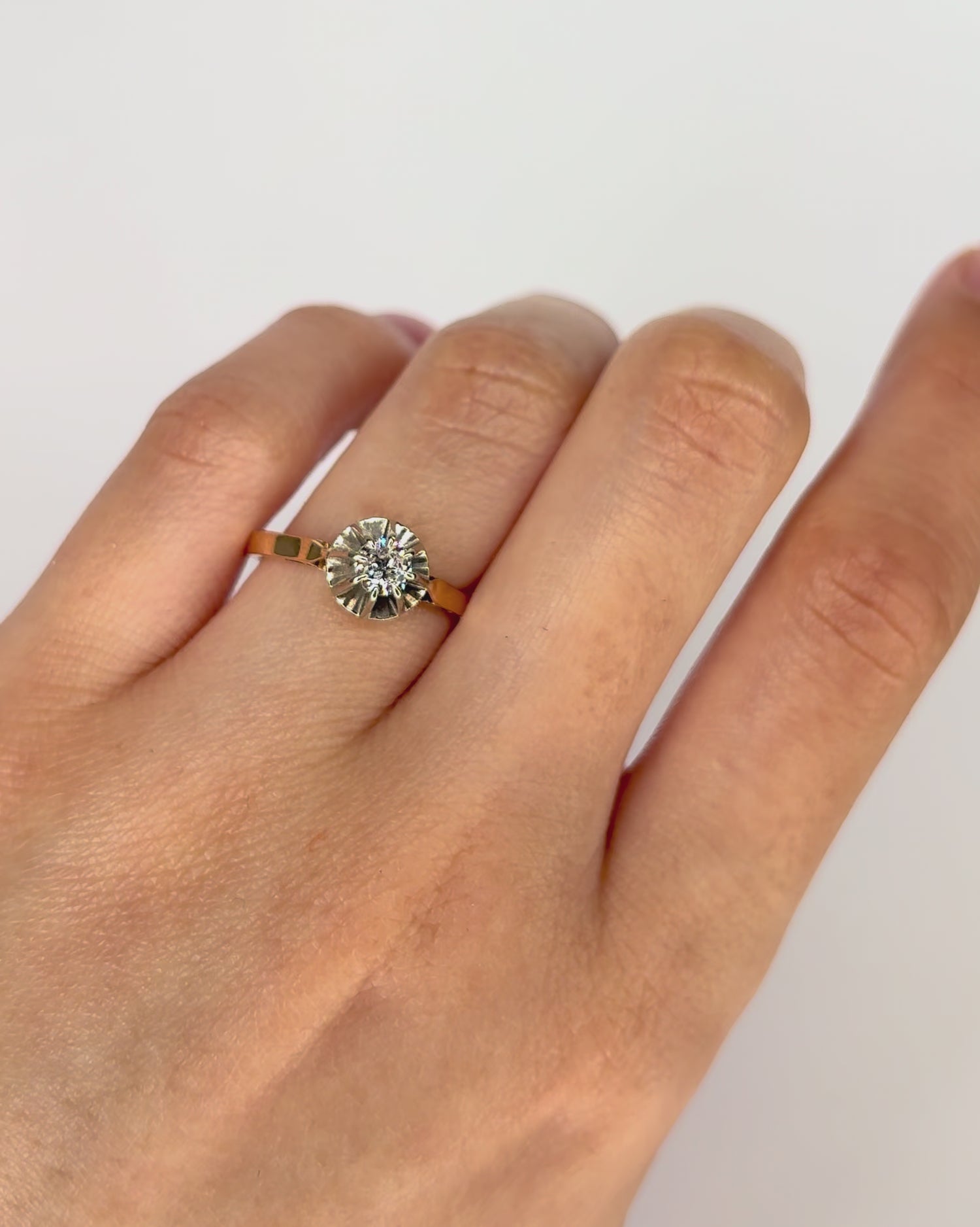 Bague Solitaire Diamant 0.30 carat "Vanessa"