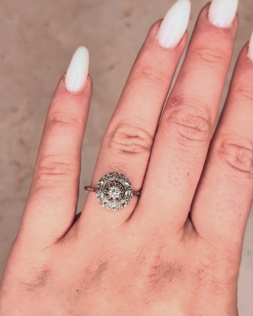 Art Deco Diamond Ring "Paula"