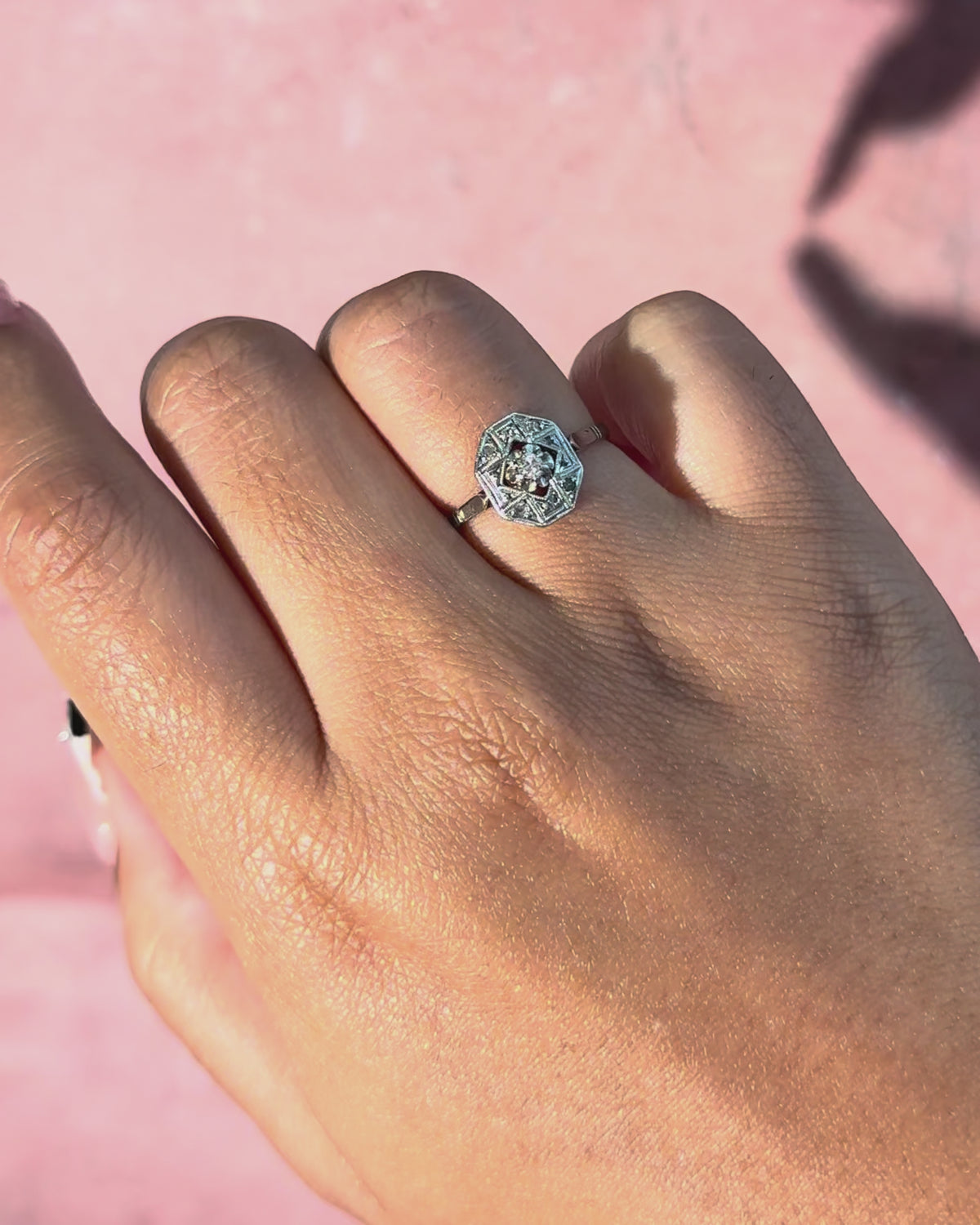 Art Deco Diamond Ring "Doriane"