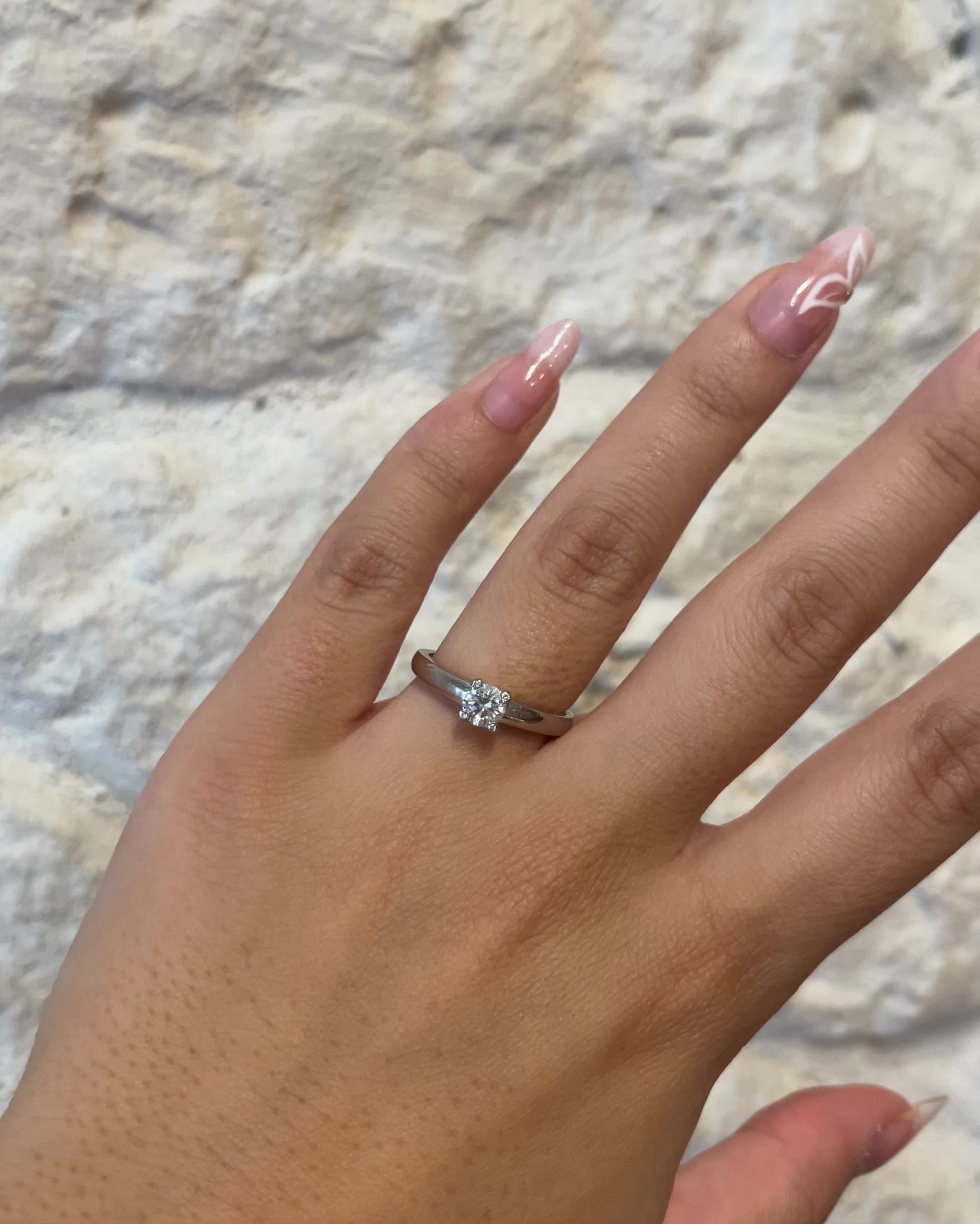 Bague Solitaire Diamants "Nicole"