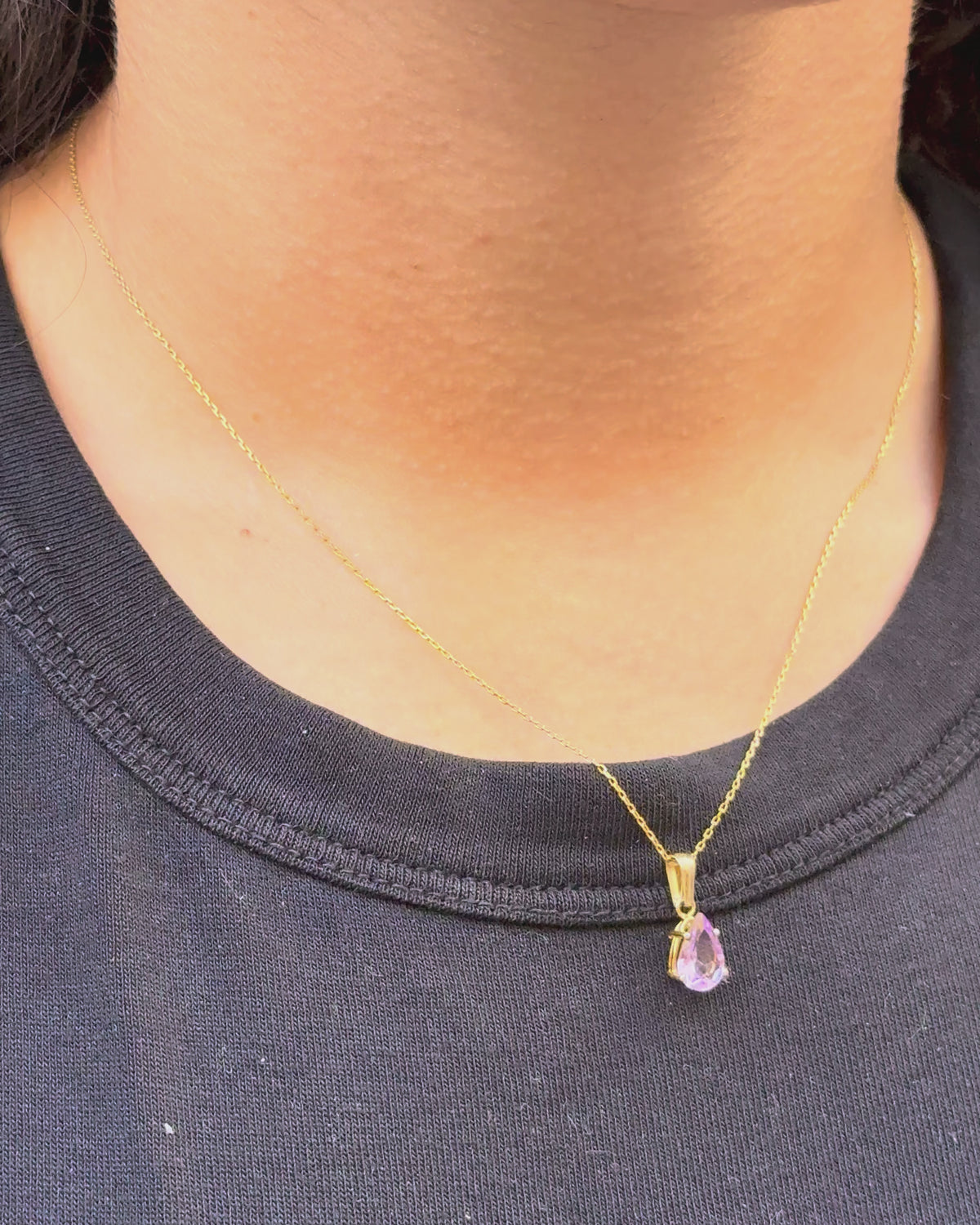 1.05-carat Amethyst Pendant “Ursula”