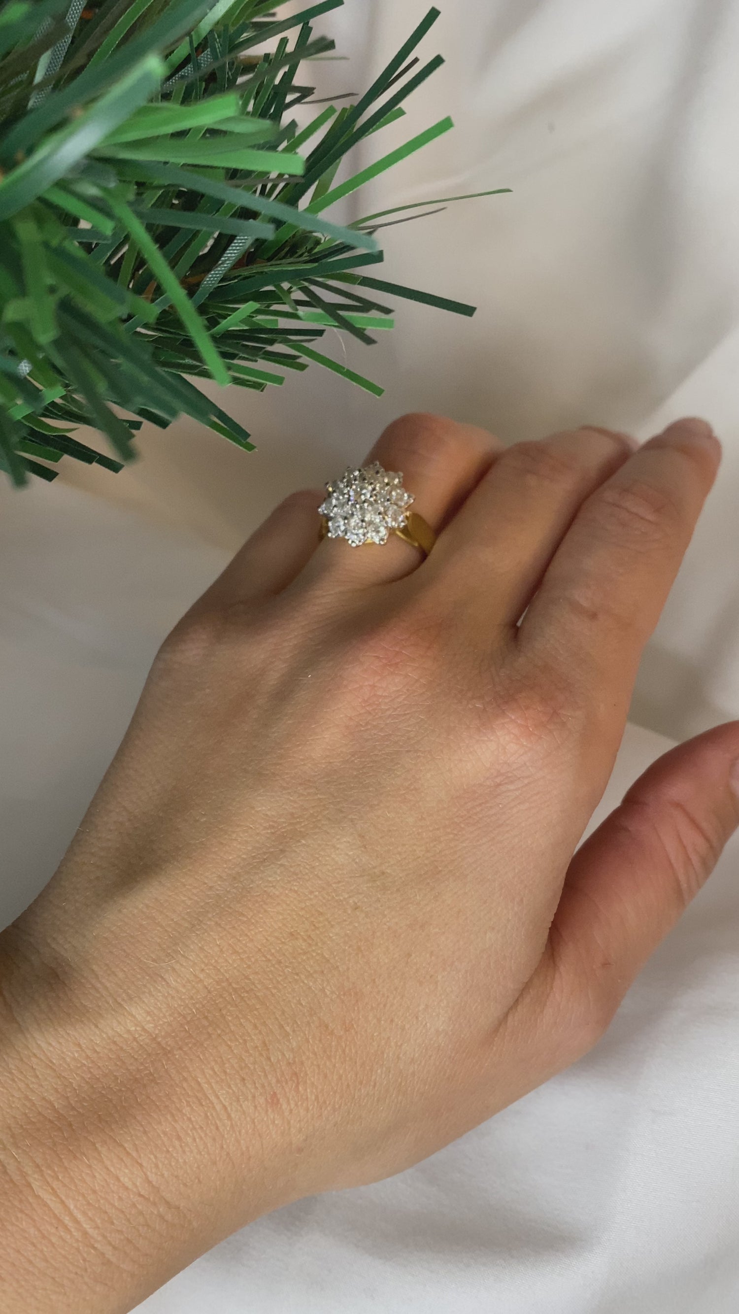 1.20 Carat Diamond Daisy Ring "Monica"