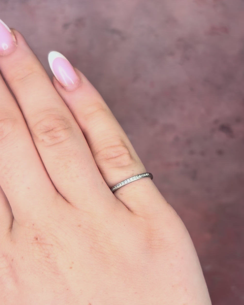 Demi-Alliance Diamants 0.27 carat 1.7mm "Coline"