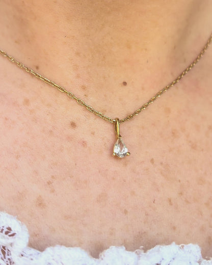 Pendentif Aigue-Marine 0.40 carat "Jocelyne"