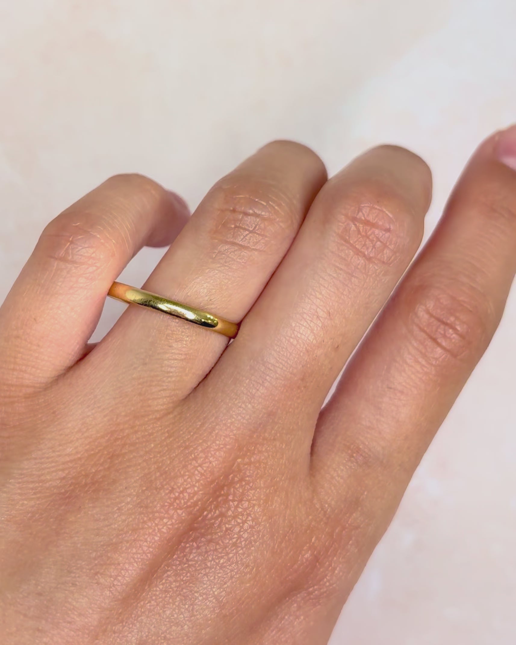 Alliance Or Jaune 18 carats "David"