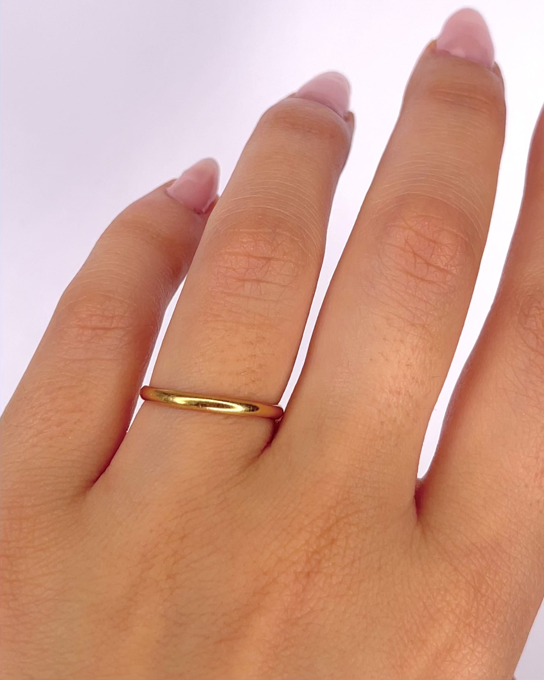 Alliance Or Jaune 18 carats 2 mm "Joseph"
