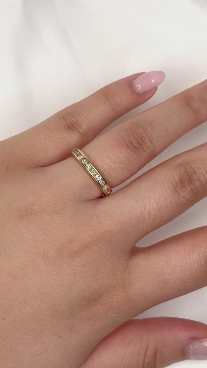 Demi-Alliance Diamants 0.40 carat "Phillipine"