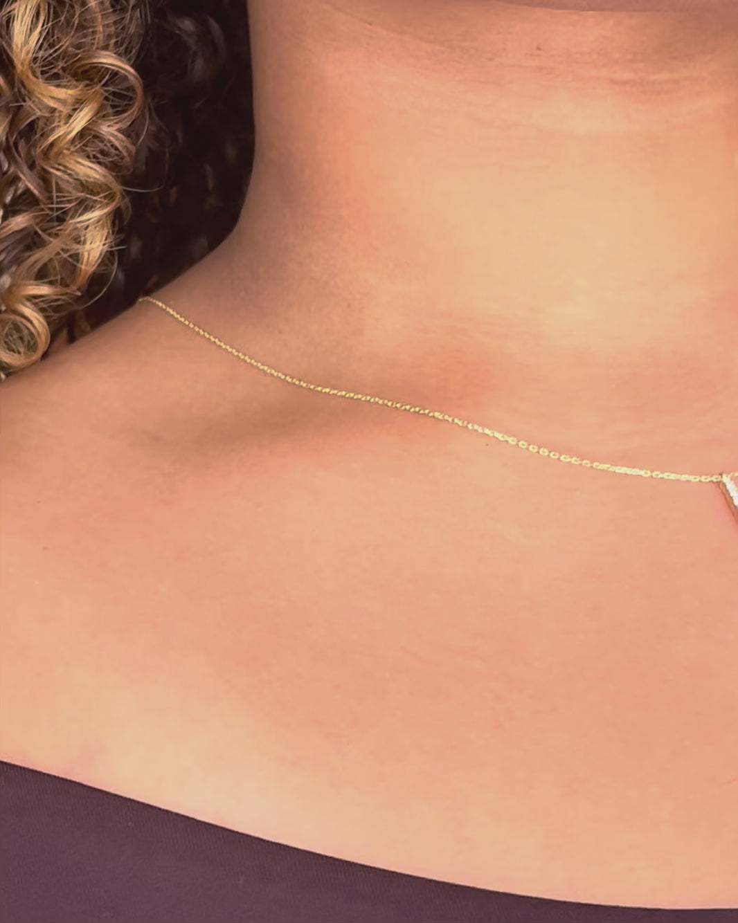 0.22-carat Diamond Necklace "Astrid"