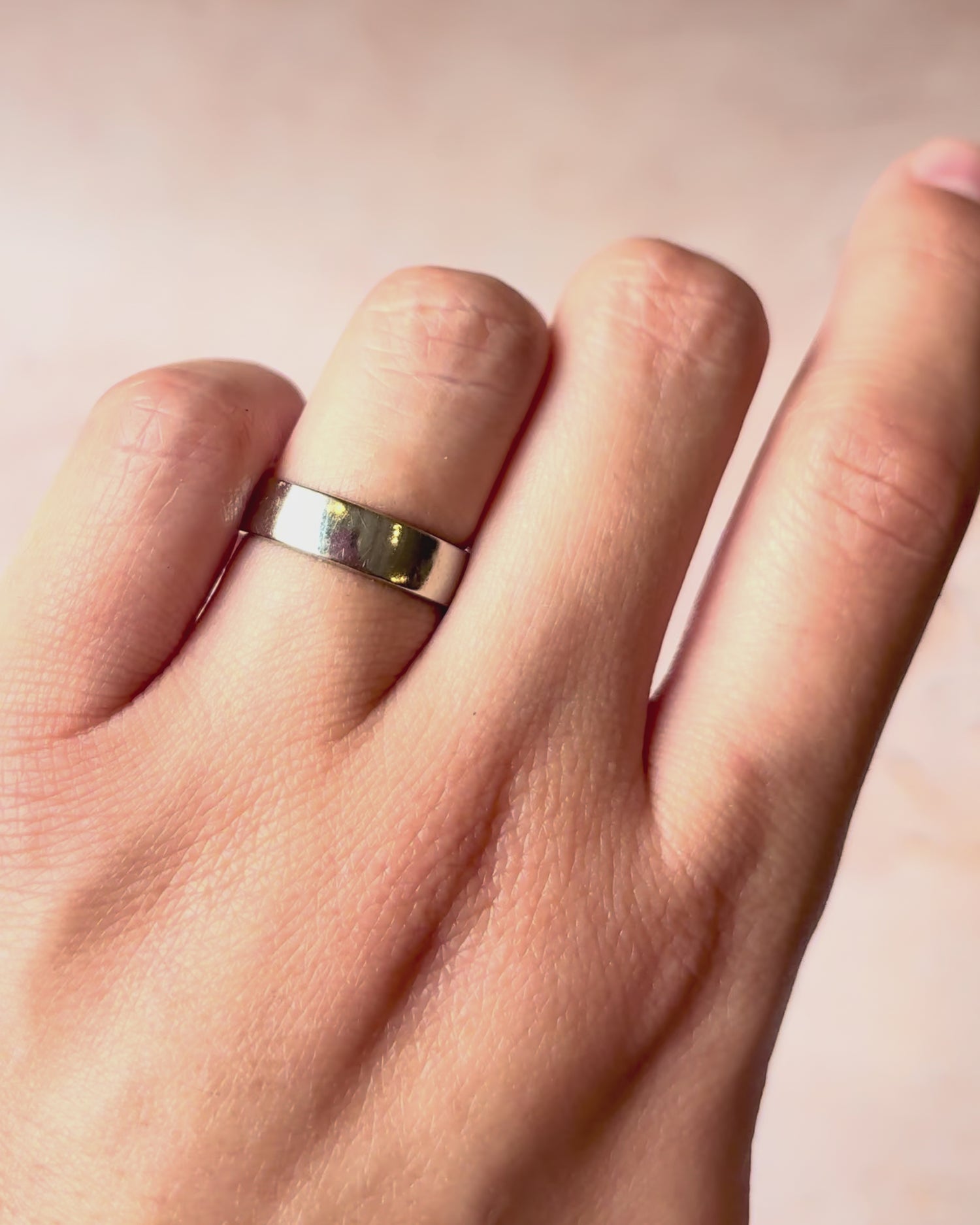 Alliance Or Gris 18 carats "Armande"