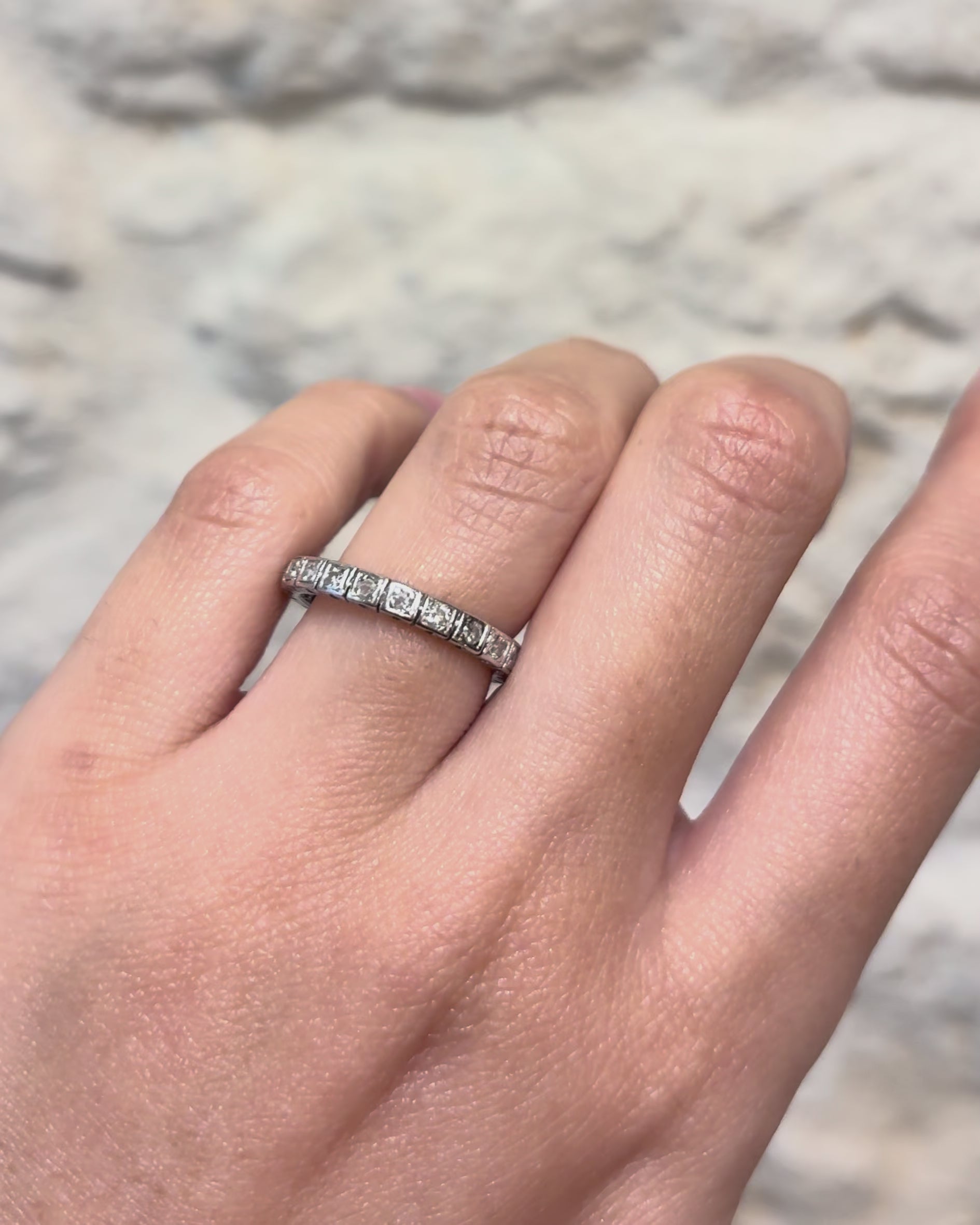 American Diamond Ring 0.40 carat "Théa"