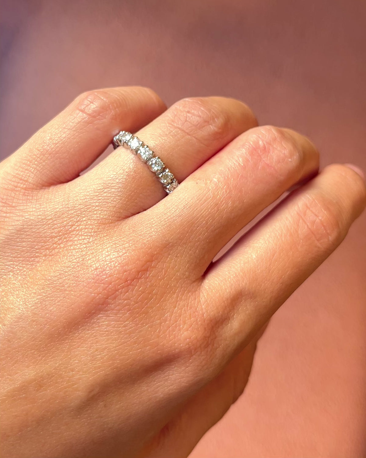 Alliance Américaine Diamants 1.26 carat 3.4 mm "Sandra"