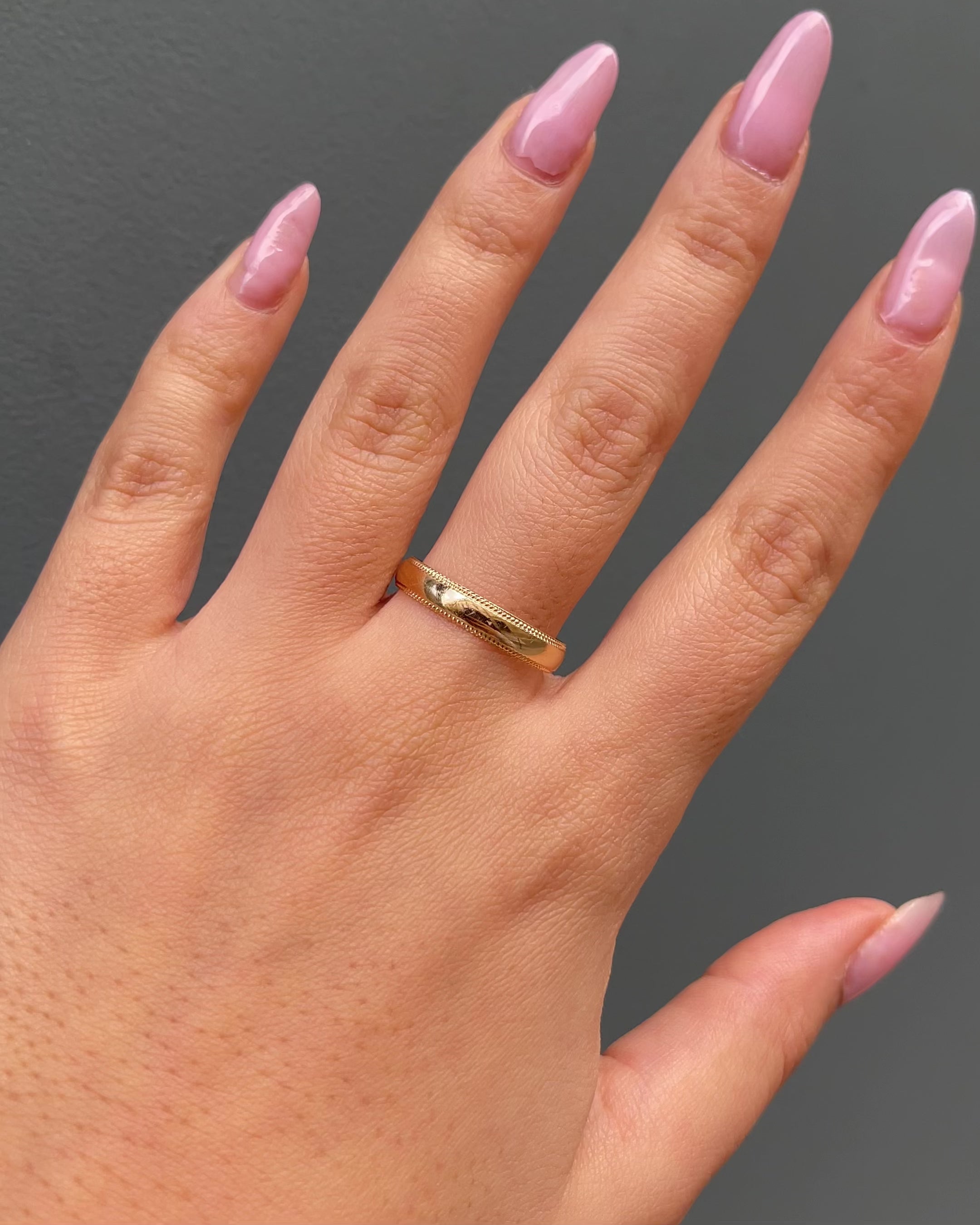 Alliance Yellow Gold 18 carats "Solène"