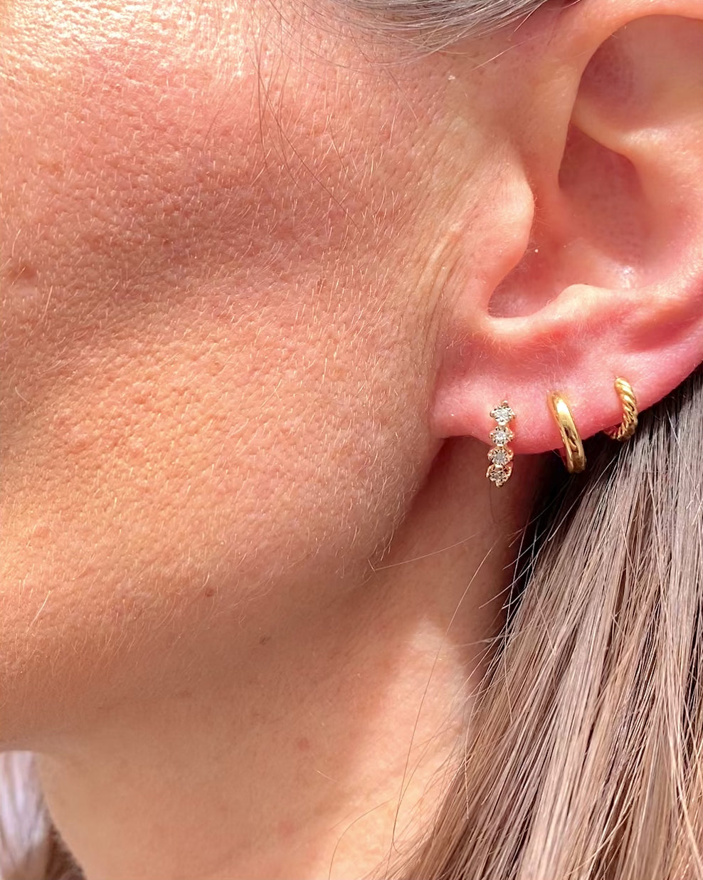 "Erika" Diamond Earrings
