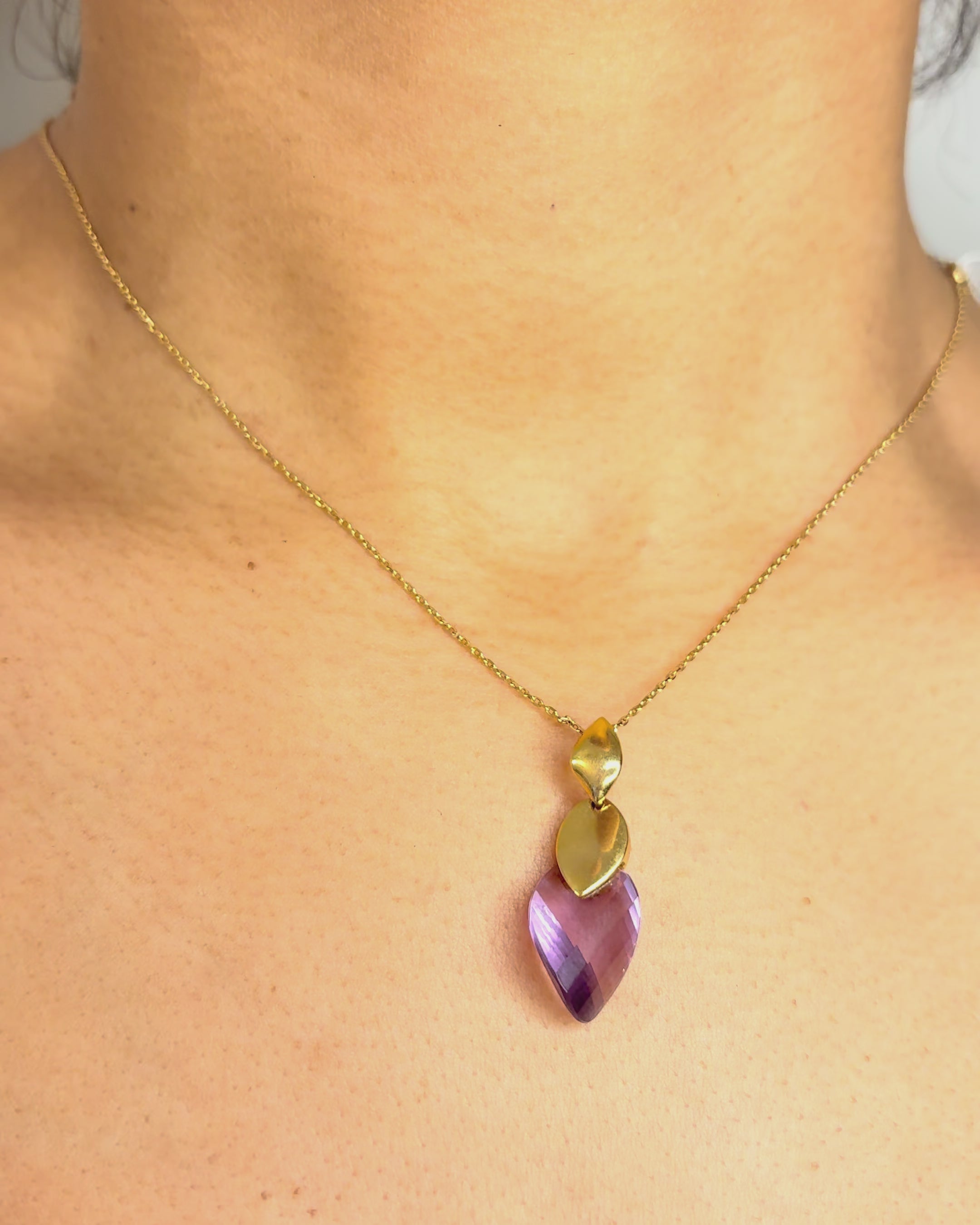 Amethyst Pendant 7 carats "Carmen"