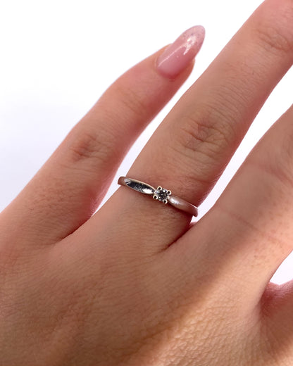 Bague Solitaire Diamant "Marni"