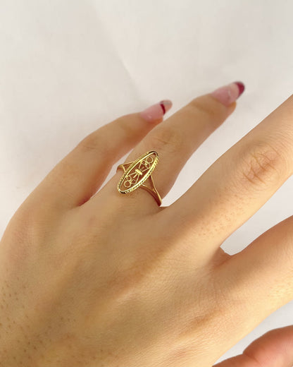 Bague Marquise Or Jaune &quot;Chiara&quot;