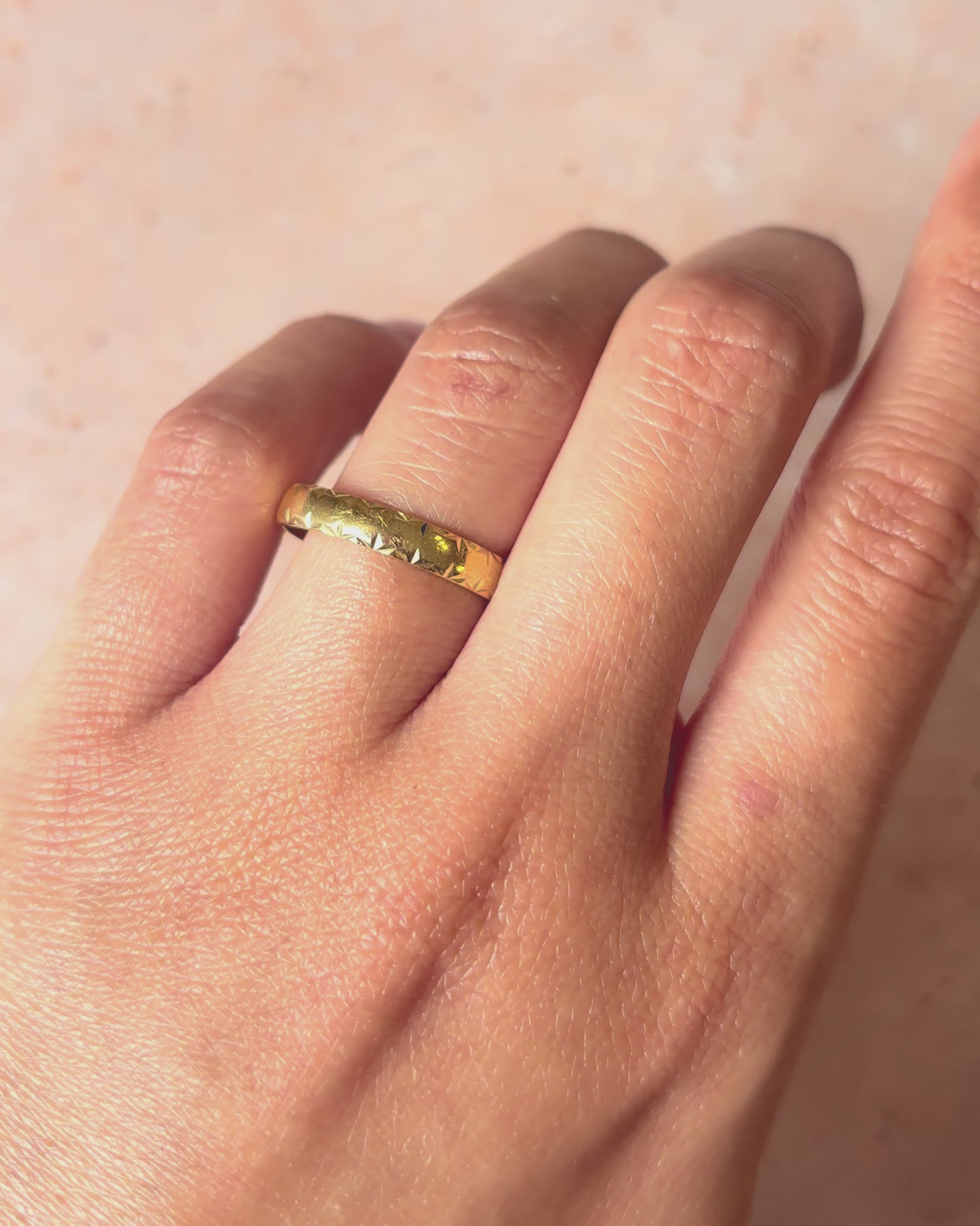 Alliance Or Jaune 18 carats 3 mm "Polly"