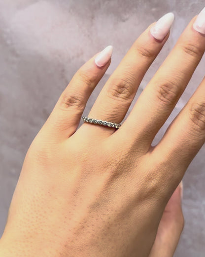 0.65 Carat 2.5 mm Diamond Half-Alliance "Mia"