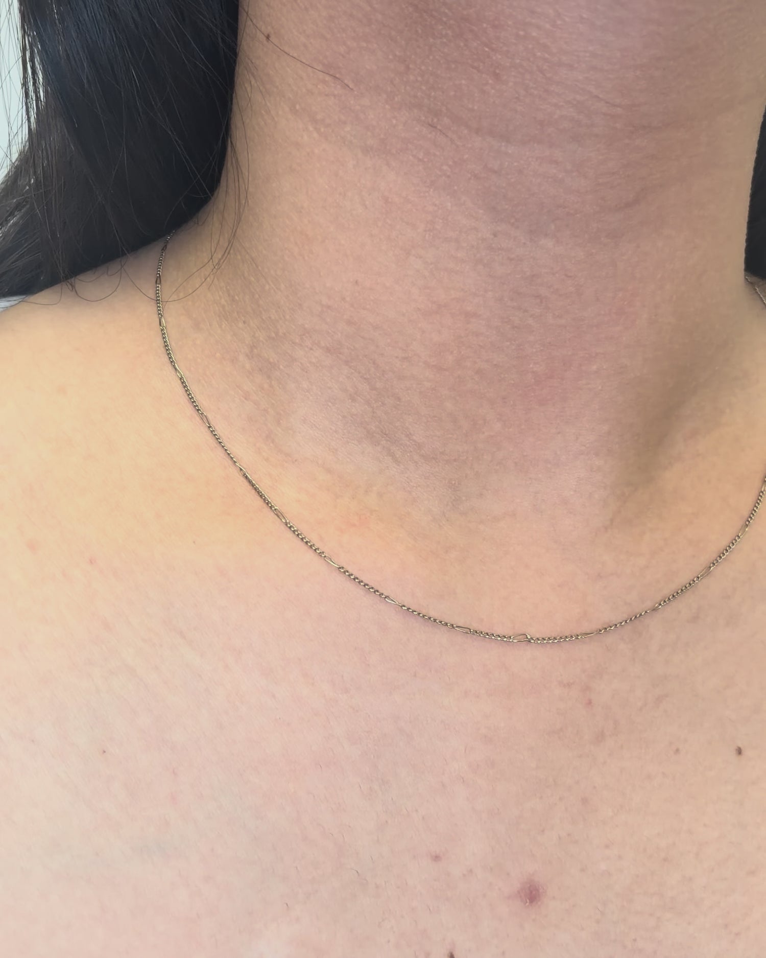 18-Carat White Gold Chain "Noella"