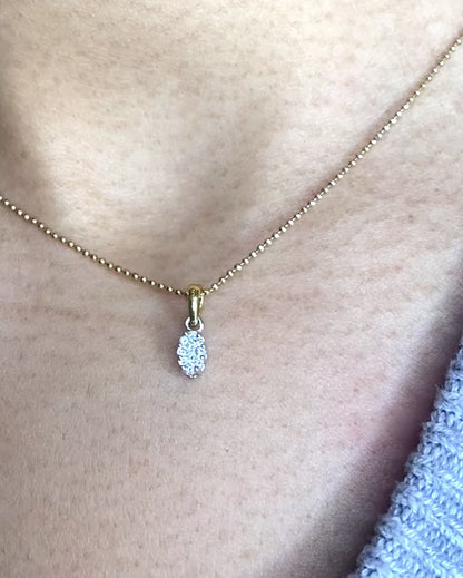 Pendant 10 Diamonds &quot;Sharon&quot;